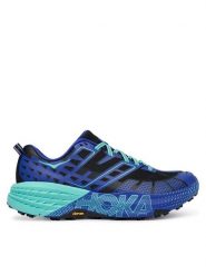 Hoka Buty do biegania Speedgoat 2 1162710 Niebieski. Niebieskie buty sportowe męskie HOKA, bez wzorów, z materiału, bez zapięcia, do biegania. Za 719.99 zł.