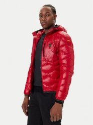 Blauer Kurtka puchowa 25WBLUC03074 006355 Czerwony Regular Fit. Czerwone kurtki męskie Blauer, l, bez wzorów, z puchu, bez kaptura. Za 1,769.00 zł.