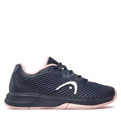 Buty do tenisa Head. Niebieskie obuwie sportowe damskie Head, bez wzorów, bez zapięcia, tenisowe. Za 489.99 zł.