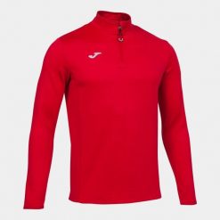 Bluza do biegania męska Joma Running night. Czerwone bluzy męskie Joma, l, bez wzorów, sportowe, bez ramiączek, bez kaptura. Za 277.00 zł.