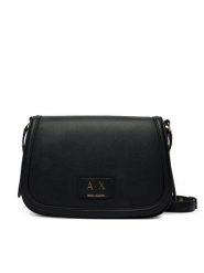 Armani Exchange Torebka XW002594 AF22649 UC001 Czarny. Czarne listonoszki damskie Armani Exchange, bez wzorów, ze skóry, bez dodatków. Za 629.99 zł.