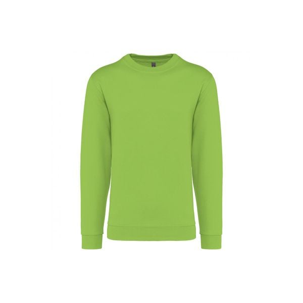 Bluza z okrągłym dekoltem Kariban. Zielone bluzy damskie KARIBAN, xl, bez wzorów, z bawełny, bez ramiączek, bez kaptura. Za 127.00 zł.