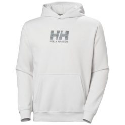 Bluza z kapturem Helly Hansen Fleece Graphic. Szare bluzy męskie Helly Hansen, m, bez wzorów, z bawełny, eleganckie, bez ramiączek, z kapturem. W wyprzedaży za 300.60 zł.