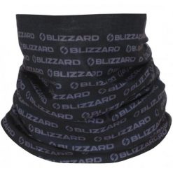 Bandana chusta komin wielofunkcyjny Blizzard Tube. Czarne szaliki męskie BLIZZARD, bez wzorów. W wyprzedaży za 39.90 zł.