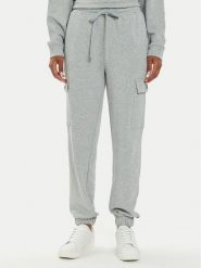 TWINSET Spodnie dresowe 242TP2491 Szary Regular Fit. Szare spodnie dresowe damskie Twinset, bez wzorów, z bawełny. Za 359.99 zł.