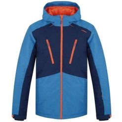 Męska kurtka narciarska Loap Lawur niebieska. Czarne kurtki sportowe męskie ZSPORT, m, bez wzorów, bez kaptura, do jazdy konnej. Za 380.99 zł.