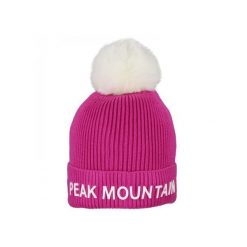 Czapka Peak Mountain Maitresse. Czerwone czapki damskie Peak Mountain, na zimę, bez wzorów, sportowe. W wyprzedaży za 127.00 zł.