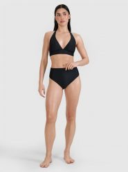 4F Dół od bikini damski - czarny XS. Czarne bikini 4F, xl, bez wzorów, z elastanu. W wyprzedaży za 39.99 zł.