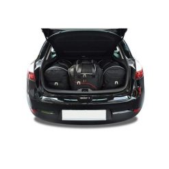 Torby Do Bagażnika Renault Megane Hatchback 2008-2015 4Szt Kjust. Czarne torby podróżne damskie KJUST, bez wzorów. Za 1,196.00 zł.