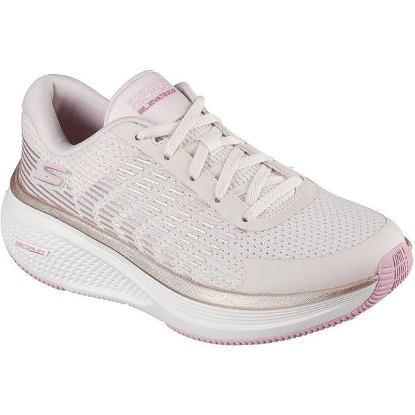 Buty sportowe damskie Skechers Go Run Elevate 2.0. Czerwone obuwie sportowe damskie Skechers, bez wzorów, bez zapięcia. Za 490.00 zł.