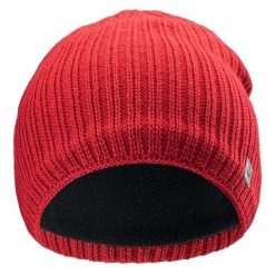 Zimowa Czapka Unisex Dla Dorosłych Skien. Brązowe czapki damskie Hi-tec, na zimę, bez wzorów, sportowe. Za 53.99 zł.