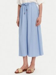 ONLY Spódnica midi Solvi 15338678 Błękitny Regular Fit. Niebieskie spódnice damskie ONLY, s, bez wzorów, z wiskozy, midi. Za 99.99 zł.
