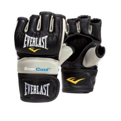 Rękawiczki treningowe Everlast Everstrike. Czarne rękawiczki męskie EVERLAST, bez wzorów. Za 189.99 zł.