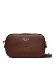 Weekend Max Mara Torebka Wkasnob 2625516155 Brązowy. Brązowe listonoszki damskie Weekend Max Mara, bez wzorów, ze skóry, bez dodatków. Za 1,479.00 zł.