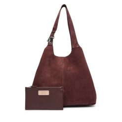 Torebka Coccinelle. Czerwone shopperki damskie Coccinelle, bez wzorów, bez dodatków. Za 1,399.00 zł.