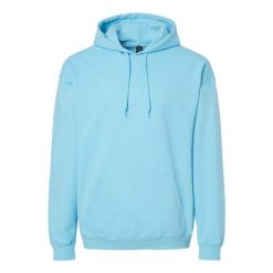 Bluza Z Kapturem Dla Dorosłych Unisex Softstyle Midweight. Niebieskie bluzy męskie GILDAN, m, bez wzorów, bez ramiączek, z kapturem. Za 146.99 zł.