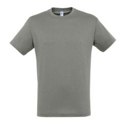 Koszulka Regent Dla Dorosłych Unisex. Szare bluzki damskie SOL'S, s, bez wzorów, sportowe, bez kołnierzyka, bez ramiączek. Za 33.99 zł.