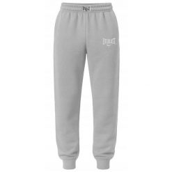 Spodnie dresowe dla mężczyzn Everlast SPD001. Szare spodnie sportowe męskie EVERLAST, m, bez wzorów, z dresówki, trekkingowe. W wyprzedaży za 89.99 zł.
