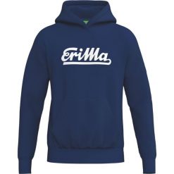Niebieska bluza z kapturem Erima Retro. Niebieskie bluzy damskie 55PROTEC, m, bez wzorów, z bawełny, retro, bez ramiączek, z kapturem. Za 314.99 zł.