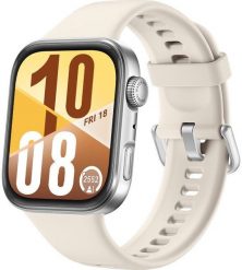 Smartwatch Huawei Watch Fit 4 Beżowy (55020EYL). Brązowe zegarki smartwatch Huawei, bez wzorów. Za 668.98 zł.