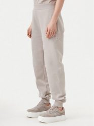Calvin Klein Jeans Spodnie dresowe Raised J20J224841 Szary Relaxed Fit. Szare spodnie dresowe damskie Calvin Klein Jeans, bez wzorów, z bawełny. Za 249.99 zł.