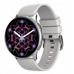 Smartwatch zegarek sportowy IMIKI KW66 PRO. Szare, analogowe zegarki męskie IMIKI, z aplikacjami, z włókna, metalowe. Za 249.00 zł.