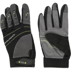 Długie rękawice Endurance Gamal AY. Czarne rękawiczki damskie Endurance, bez wzorów. Za 224.50 zł.