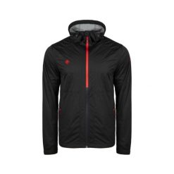 Kurtka Piniel: wodoodporna, oddychająca i wiatroszczelna na deszczowe przygody. Czarne kurtki męskie IZAS, l, bez wzorów, bez kaptura. Za 443.43 zł.