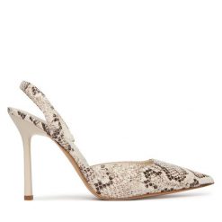 Szpilki Aldo. Brązowe szpilki damskie Aldo, bez wzorów, bez obcasa, na szpilce, bez zapięcia. Za 359.99 zł.