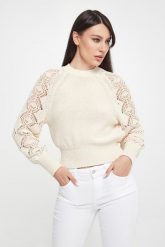 Sweter damski Rocca MARELLA SPORT. Swetry nierozpinane damskie Marella Sport, s, bez wzorów, sportowe, bez kołnierzyka, bez ramiączek. W wyprzedaży za 669.33 zł.