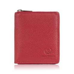 Portfel damski skórzany głęboka czerwień RFID Paolo Peruzzi T-139-RD. Czerwone portfele damskie ze skóry. Za 89.00 zł.