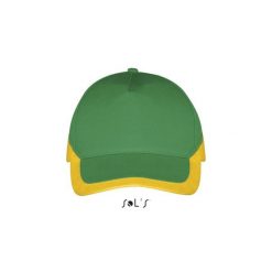 Czapka Sol's Booster. Zielone czapki damskie SOL'S, bez wzorów. Za 24.50 zł.