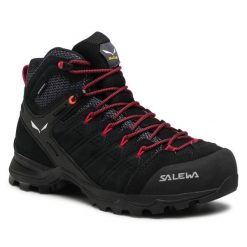 Trekkingi Salewa. Czarne obuwie trekkingowe damskie Salewa, bez zapięcia. Za 869.99 zł.