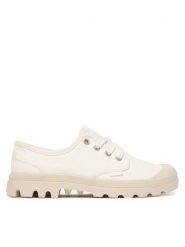 Palladium Trampki Pampa Oxford 92351-100-M Biały. Białe trampki i tenisówki damskie Palladium, bez wzorów, z materiału, bez zapięcia. Za 339.99 zł.
