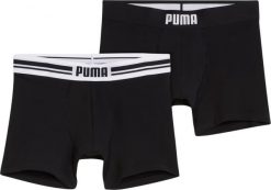 Puma Bokserki męskie Puma Everyday Placed Logo 2 pak czarne 938476 01 L. Czarne bokserki męskie Puma, bez wzorów. Za 106.91 zł.