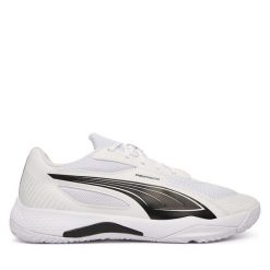 Buty halowe Puma. Białe buty sportowe męskie Puma, bez wzorów, bez zapięcia. Za 299.99 zł.