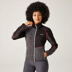 Lindalla VII damska bluza. Czerwone bluzy damskie Regatta, bez wzorów, z elastanu, sportowe, bez ramiączek, bez kaptura. W wyprzedaży za 119.99 zł.
