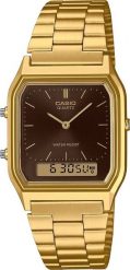 Zegarek Casio ZEGAREK UNISEX CASIO AQ-230GA-5A Vintage Maxi + BOX. Zegarki damskie Casio, bez wzorów. Za 316.33 zł.
