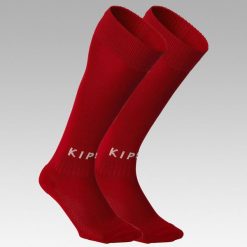 Skarpety piłkarskie Kipsta Essential Club. Czarne skarpetki damskie KIPSTA, bez wzorów, z elastanu. Za 14.99 zł.