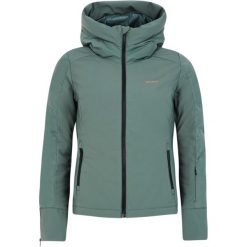 Damska kurtka puchowa Protest Mercury. Zielone kurtki sportowe damskie Protest, na zimę, bez wzorów, z puchu, bez ramiączek, bez kaptura, narciarskie. W wyprzedaży za 861.35 zł.