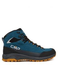 CMP Trekkingi Vertyx Mid Wp 3Q17287 Niebieski. Niebieskie botki męskie CMP, ze skóry, bez zapięcia. Za 689.99 zł.