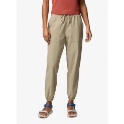 Spodnie damskie Columbia Pinetown Canyon Jogger. Brązowe spodnie sportowe damskie Columbia, na lato, bez wzorów, sportowe, trekkingowe. Za 330.69 zł.