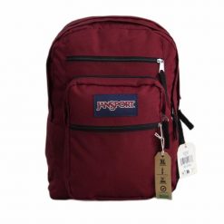 Plecak szkolny na uczelnię JanSport Student Backpack 34L EK0A5BAHN62. Czerwone plecaki męskie Jansport, bez wzorów, młodzieżowe. W wyprzedaży za 224.20 zł.