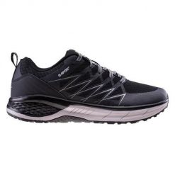 Buty trekkingowe męskie Hi-Tec Trail Destroyer. Czarne trekkingi męskie Hi-tec, z materiału, bez zapięcia. Za 222.65 zł.