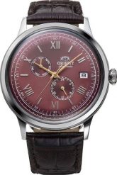 Zegarek Orient Zegarek męski Orient RA-AK0705R10B czarny. Czarne zegarki męskie Orient, bez wzorów. Za 1,395.00 zł.