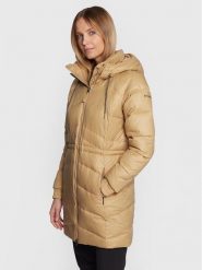 Columbia Płaszcz zimowy Icy Heights II 2007824 Beżowy Regular Fit. Brązowe płaszcze damskie Columbia, na zimę, l, bez wzorów, z syntetyku, bez kołnierzyka, bez kaptura. Za 739.99 zł.