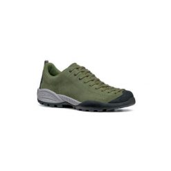Buty outdoor męskie Scarpa Mojito GTX. Zielone buty zimowe męskie Scarpa, bez wzorów, bez obcasa, bez zapięcia. Za 629.99 zł.