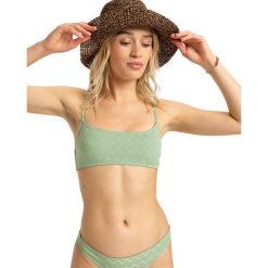 Stanik bikini typu bralette dla Kobiety CURRENT COOLNESS Zielony. Zielone bikini Roxy, bez wzorów, z elastanu. Za 139.99 zł.