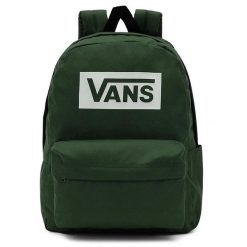 Plecak Vans OLD SKOOL BOXED. Czarne plecaki męskie Vans, bez wzorów. W wyprzedaży za 169.00 zł.