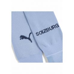 Męskie gładkie skarpety FC Red Bull Salzburg 24/25 PUMA Zen Blue Club Navy. Niebieskie skarpety męskie Puma, bez wzorów. Za 99.00 zł.